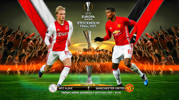 AJAX AMSTERDAM - MANCHESTER UNITED EUROPA LEAGUE