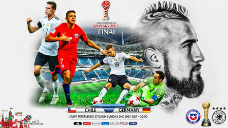 CHILE - GERMANY FINAL FIFA CONFEDERATIONS CUP 2017