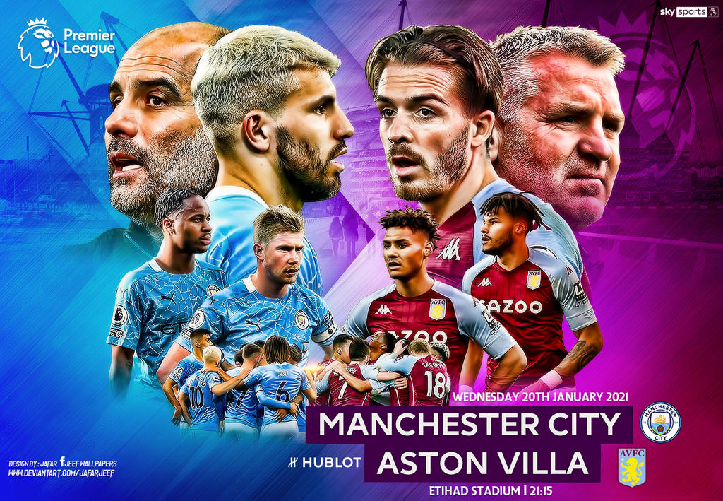 MANCHESTER CITY - ASTON VILLA by jafarjeef on DeviantArt