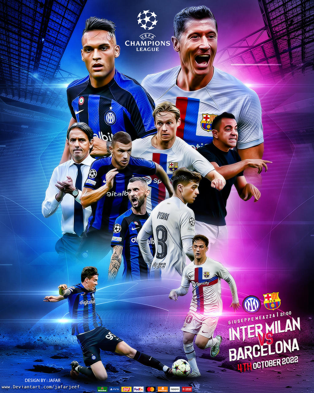 INTER - FC BARCELONA by jafarjeef on DeviantArt