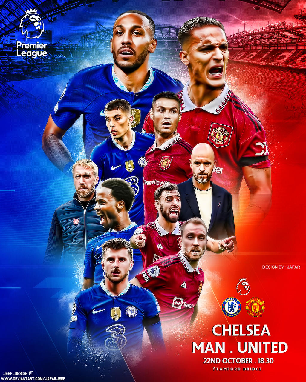 Chelsea And Manchester United Logo