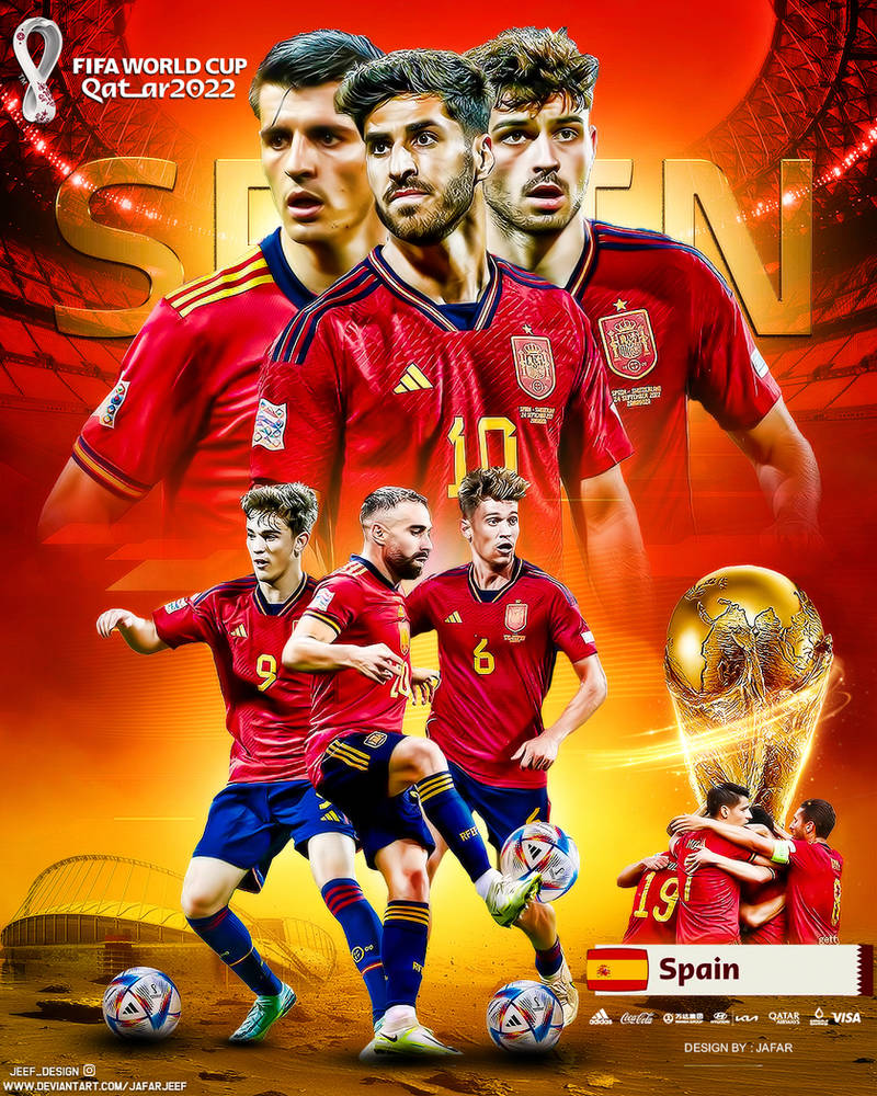 SPAIN WORLD CUP 2022 by jafarjeef on DeviantArt