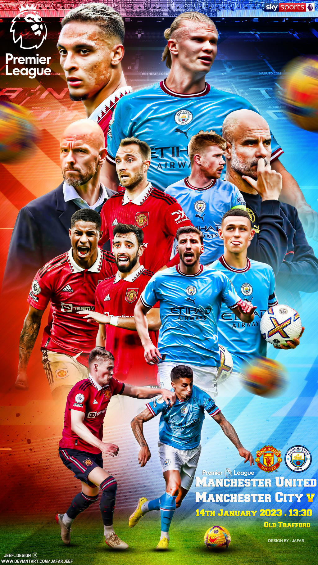 MANCHESTER UNITED - MANCHESTER CITY by jafarjeef on DeviantArt