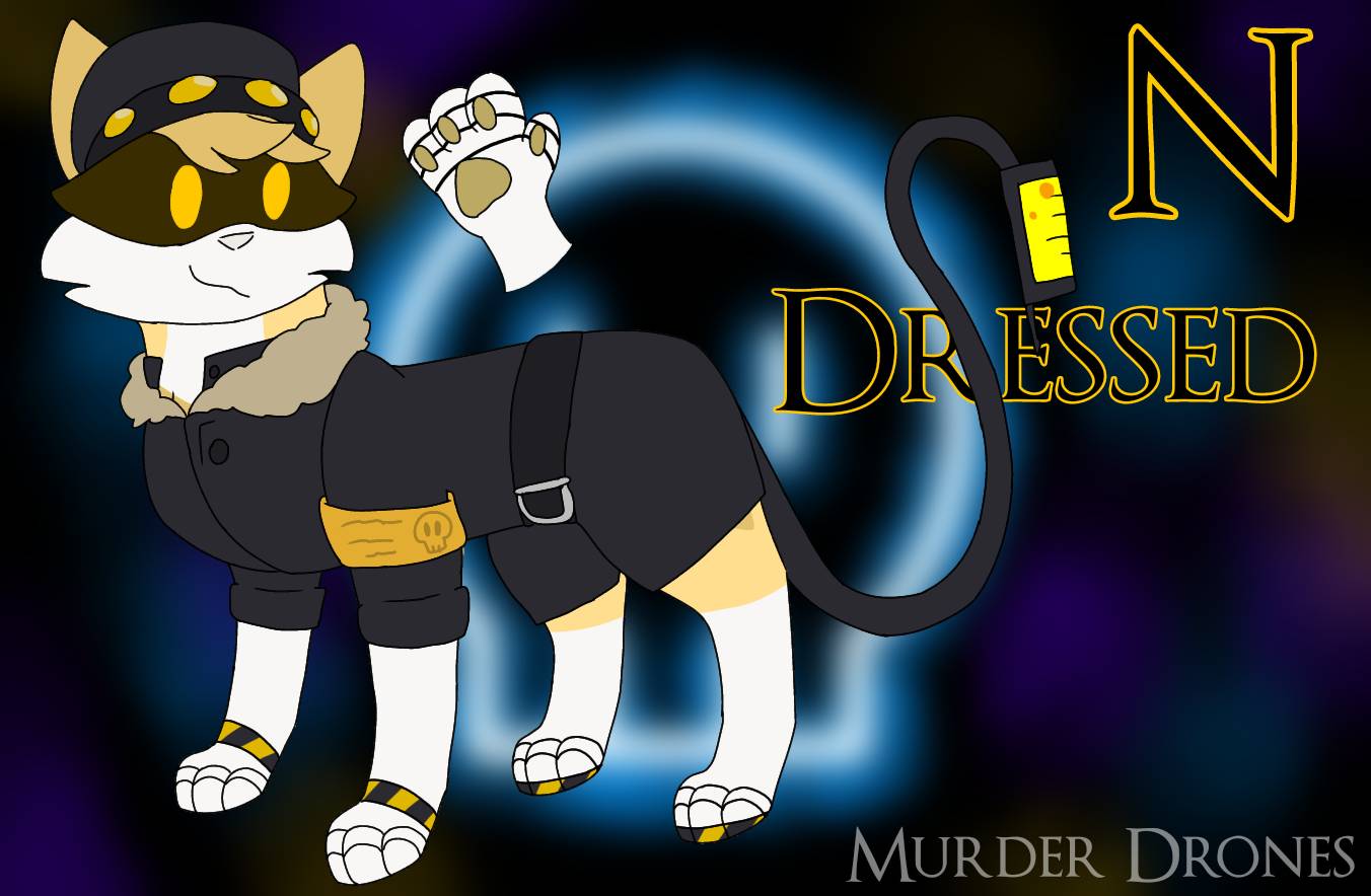 Murder Drones Catified: V by T0rnad01 on DeviantArt