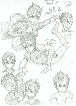 Nishinoya Sketches