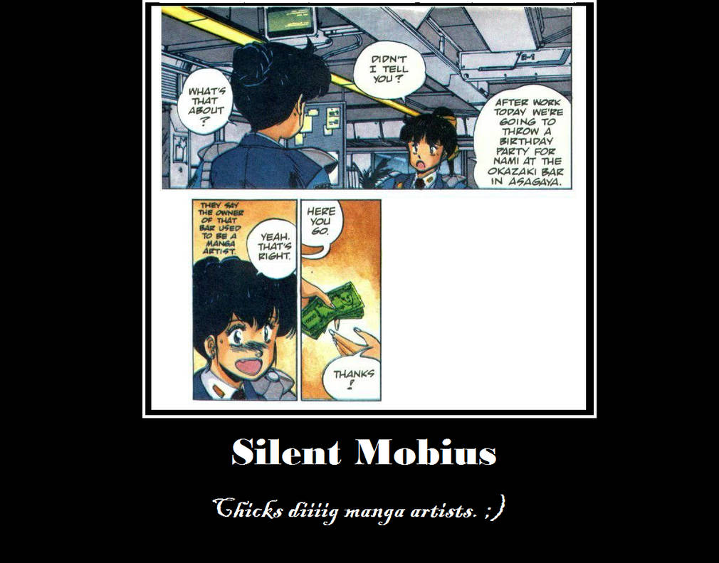 Silent Mobius motivational poster by RyugaSSJ3 on DeviantArt