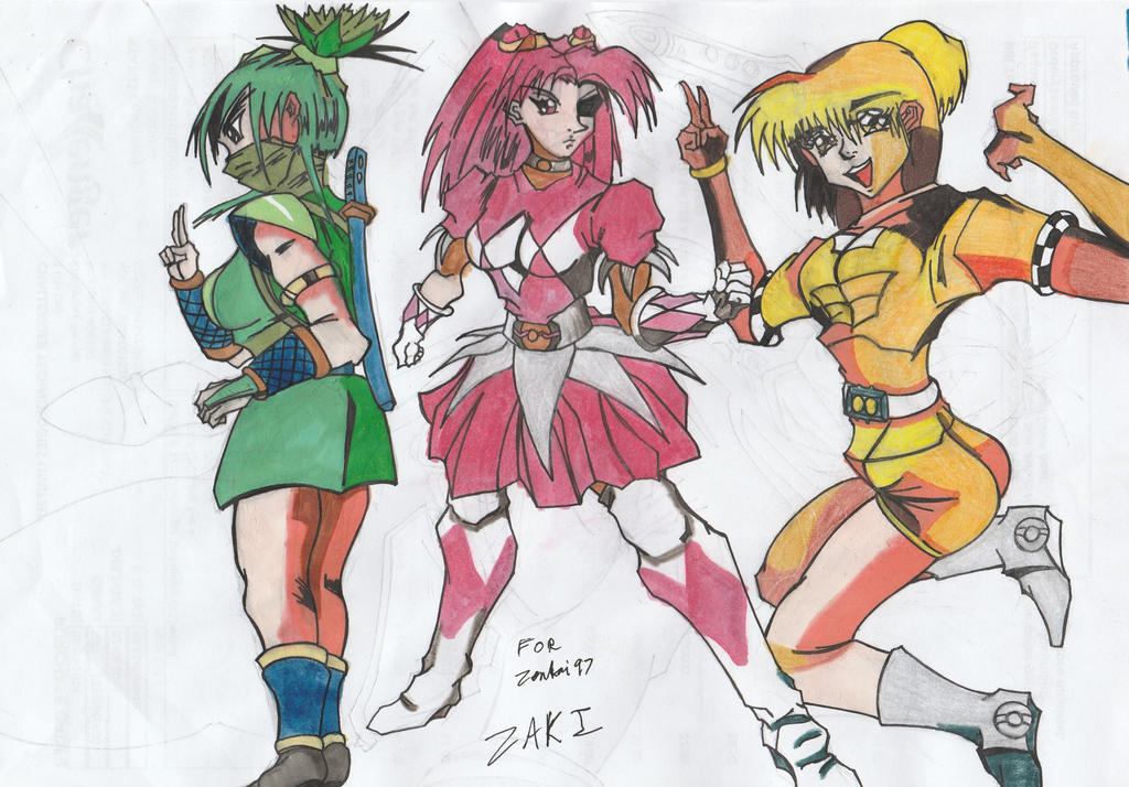 zenkai97's Super Sentai Girls