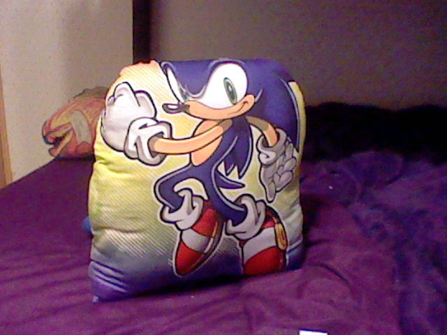 ((Sonic pillow front))