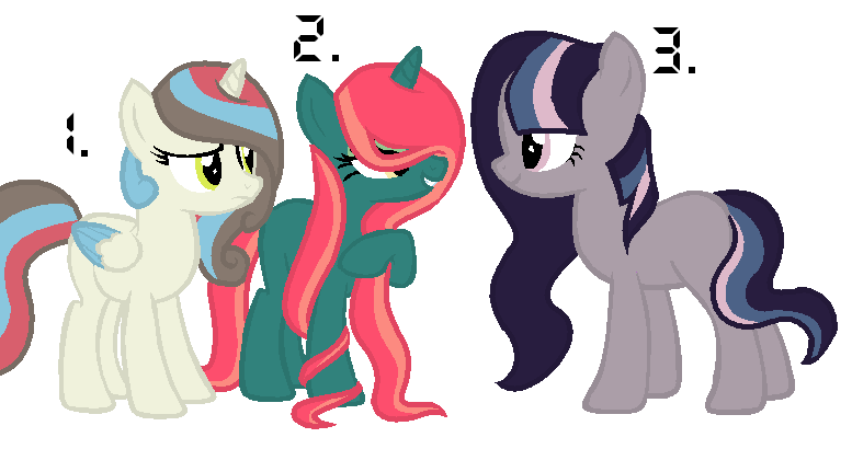 OTA Shipping pony adopts !!! 3/3 OPEN