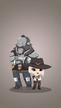 Ashe and B.O.B