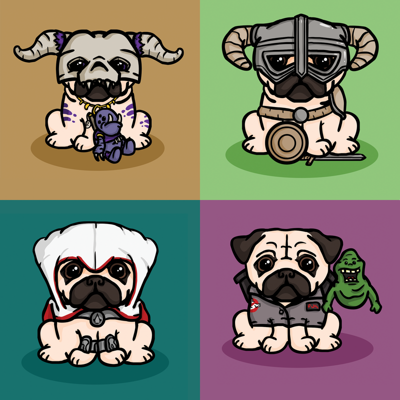 Custom Pug Art Examples by MSHumenko on DeviantArt
