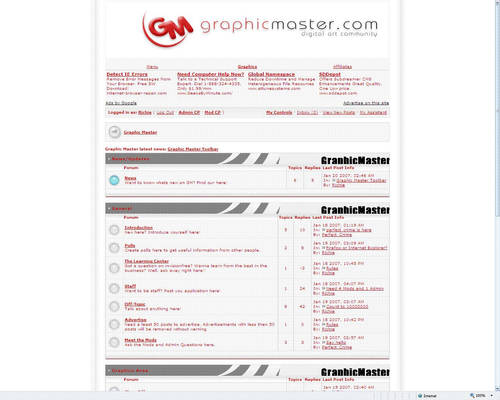 Graphicmaster.com Forums