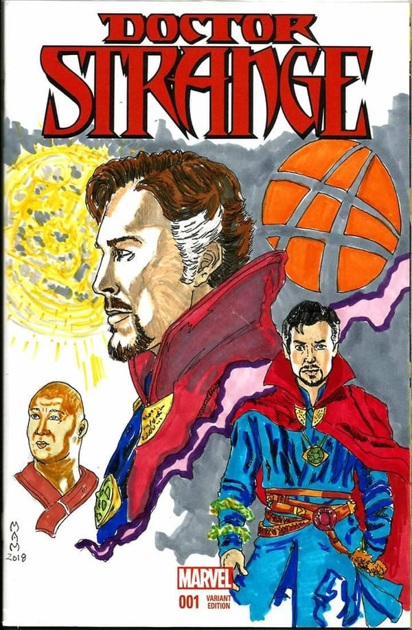 Dr. strange variant cover by indyclone25 on DeviantArt