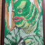 Creature from the Black Lagoon sketch card