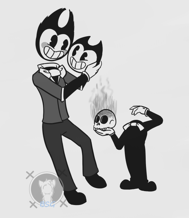 .:Bendy and his Mom:.