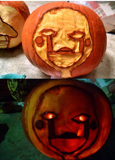 Puppet Five Nights At Freddy's Pumpkin 2015 by BlingsGuildHouse on ...