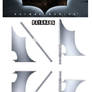 Batarang - Batman Begins Papercraft
