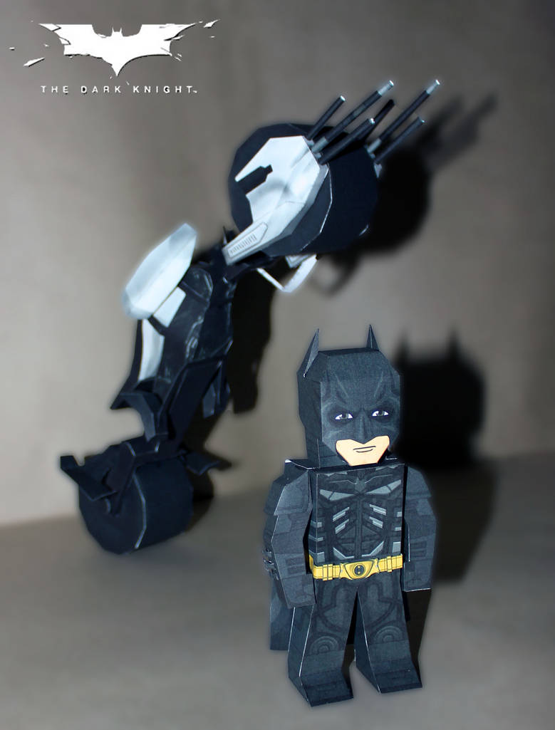 The Dark Knight Papercraft by suraj281191 on DeviantArt