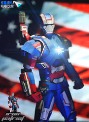 Iron Patriot Papercraft