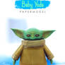 Baby Yoda (The Child) Papercraft