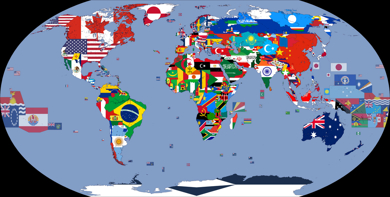 Flag Map of The World (2027) by Constantino0908 on DeviantArt
