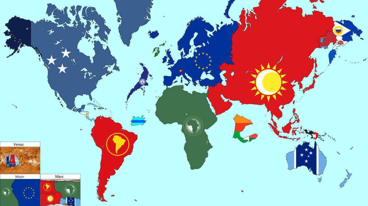 Alternate World Map in 2990 by Constantino0908 on DeviantArt