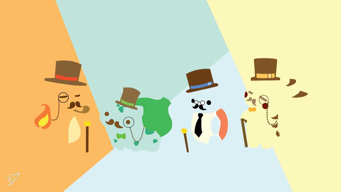 Pokemon Gentleman - minimaliste by AreXinK on DeviantArt