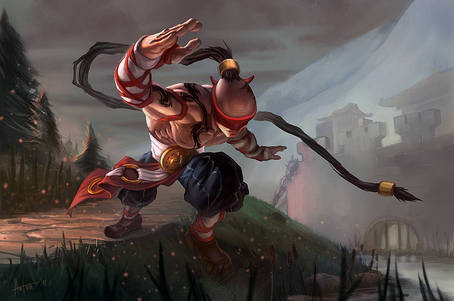 Lee Sin Fan Art by isso09