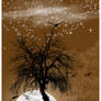 Moon And Tree