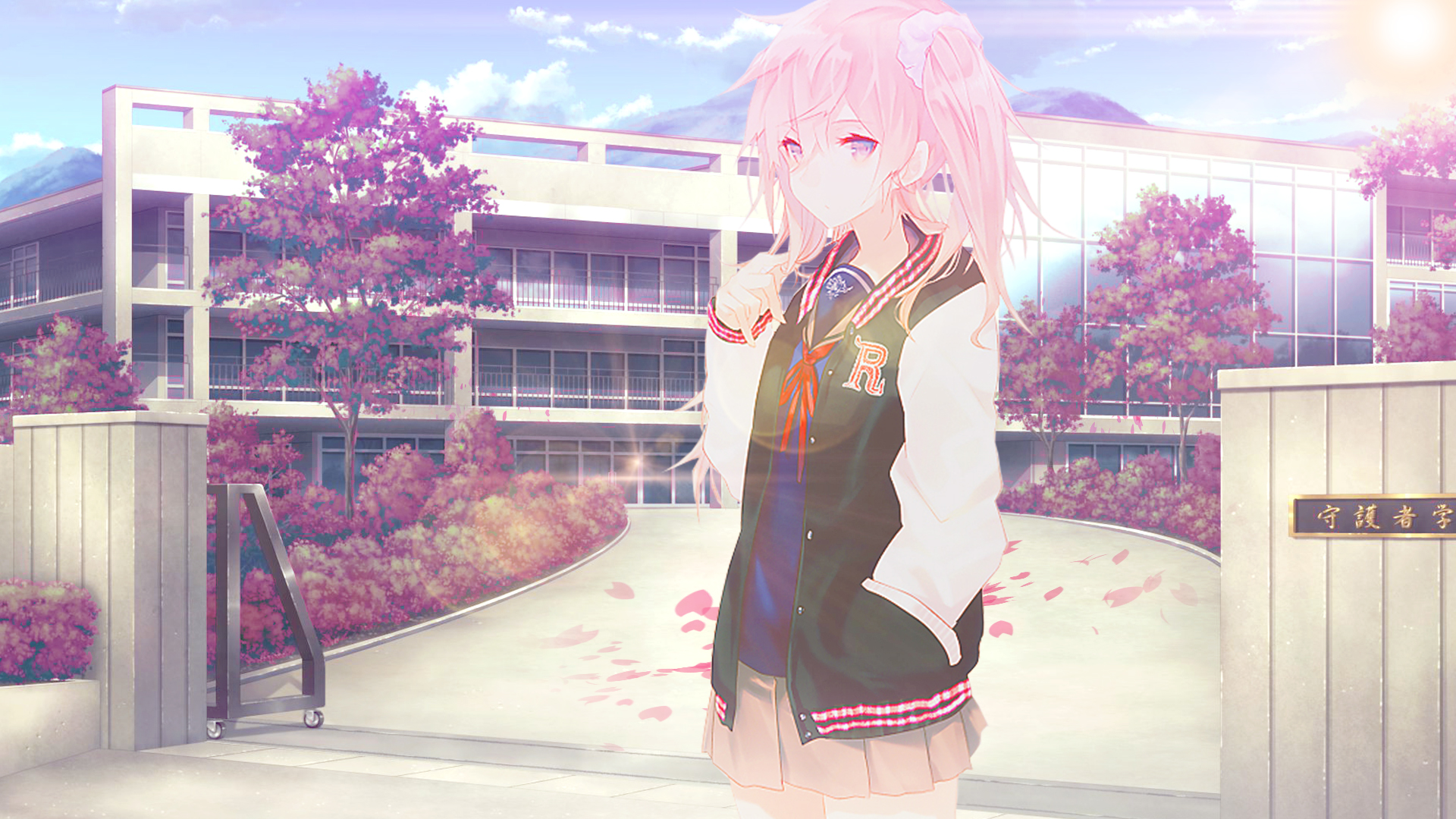 Anime School Wallpaper by ATNDesign on DeviantArt Anime School Wallpaper by ATNDesign on DeviantArt