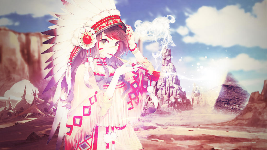 Anime Indian Glow wallpaper by ATNDesign on DeviantArt