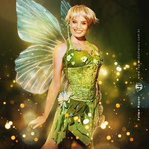 Margot Robbie as Tinker Bell