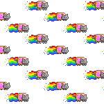Nyan Cat Invasion by Droneguard
