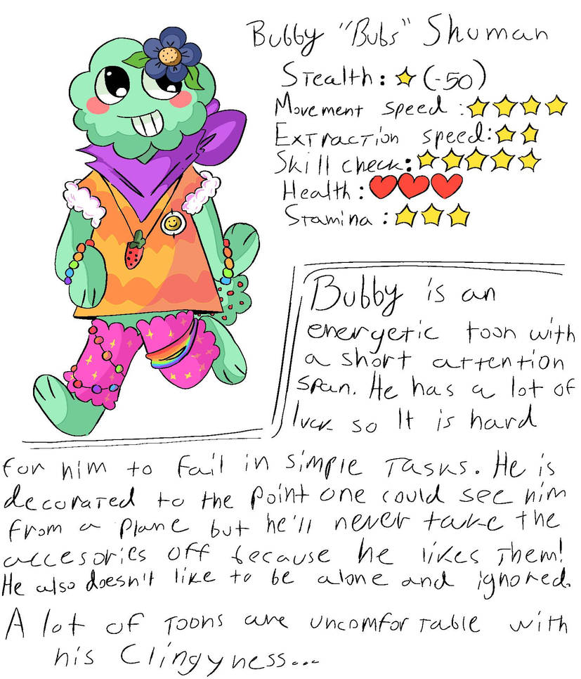 Bubby Reproduction Dandy's World of, Bubby by ErnestFreeman on DeviantArt