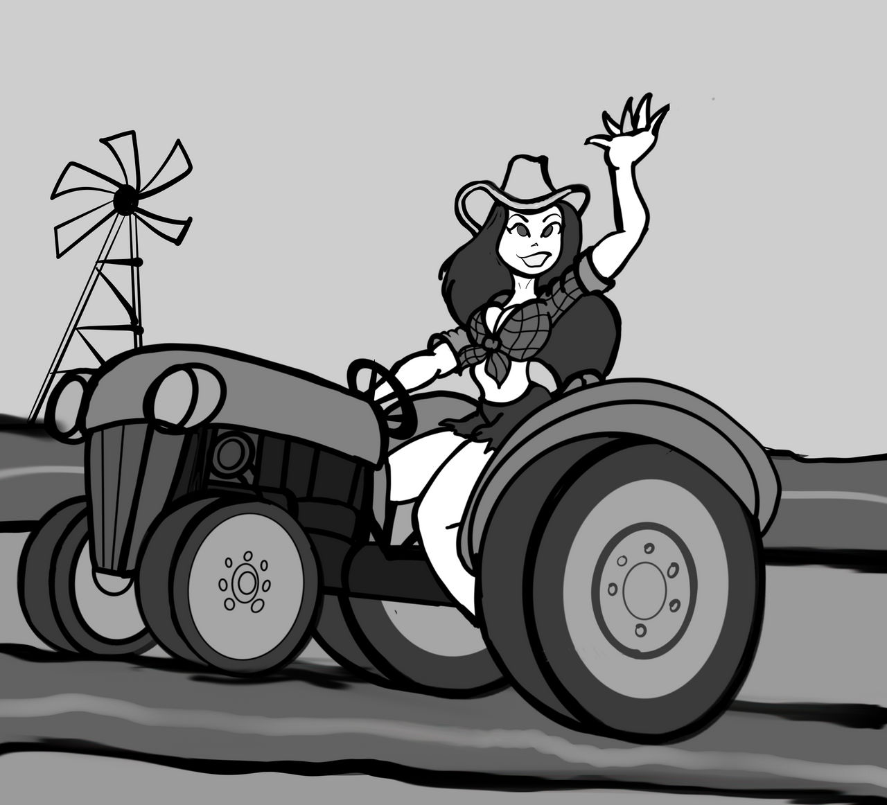 Inktober 2022- Farm by Rerwin on DeviantArt