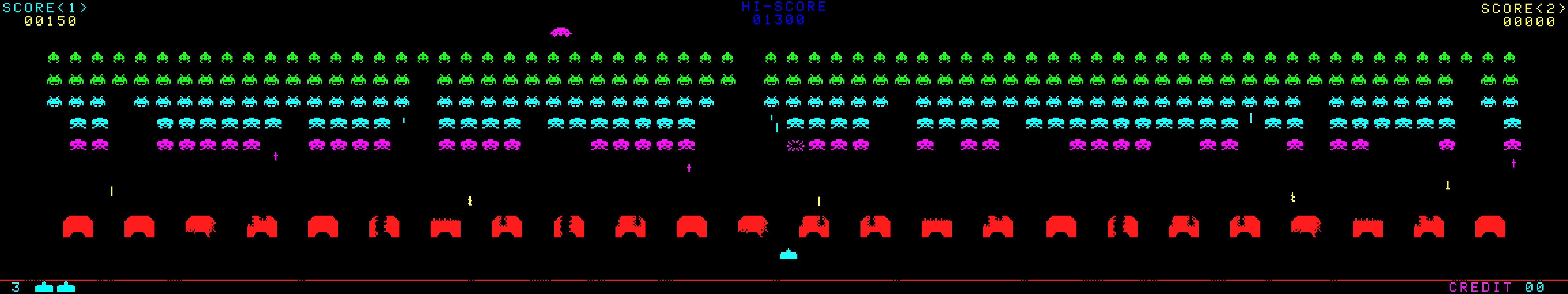 Space Invaders desktop background wallpaper