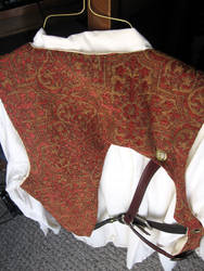 steampunk vest back