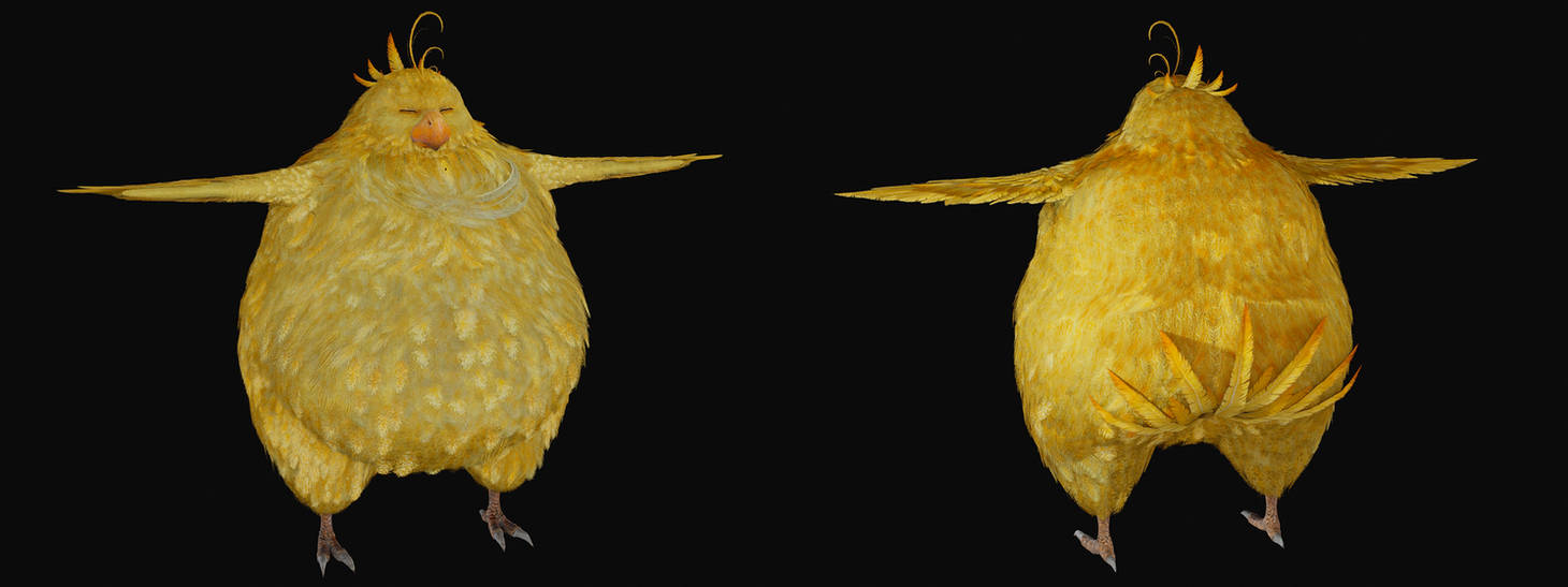 FF7 R Fat Chocobo By WhiteMageSunny On DeviantArt ff7-r-fat-chocobo-by-whitemagesunny-on-deviantart