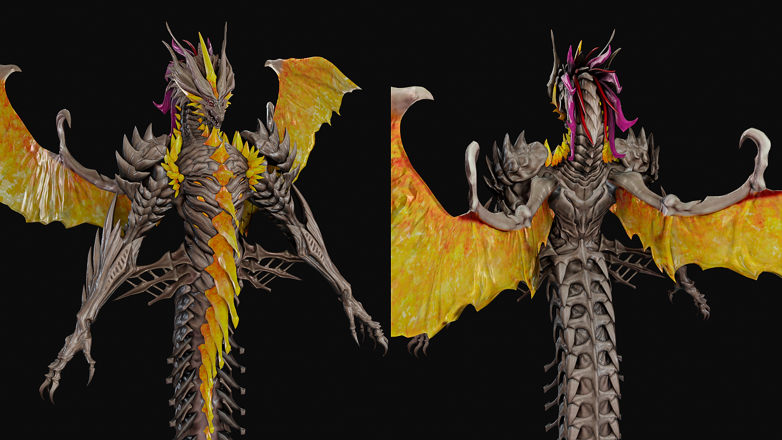 Dissidia NT - Shinryu by WhiteMageSunny on DeviantArt