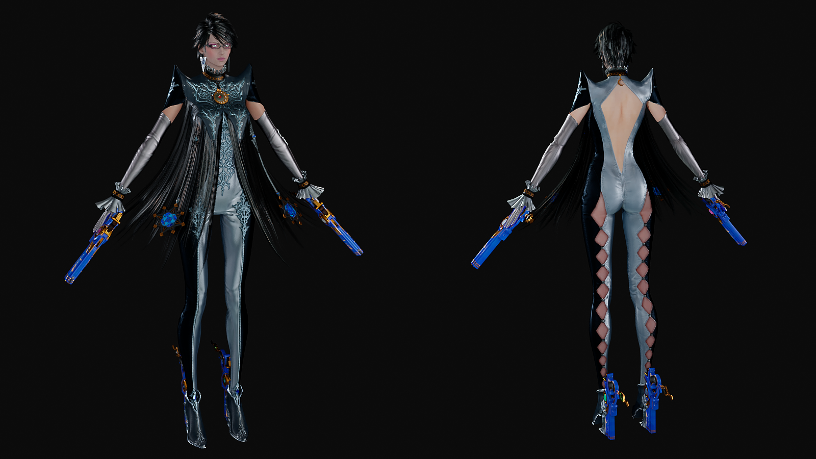 [Honey Select 2] Bayonetta (Bayonetta 3) Character Mod + Glasses (Next-Gen  Shader Pack Included)