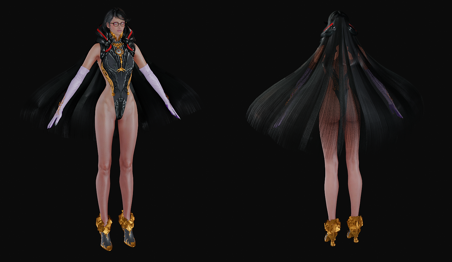 DniweTamp on X: New Bayonetta 3 mod, custom model by @/LucyonArt    / X