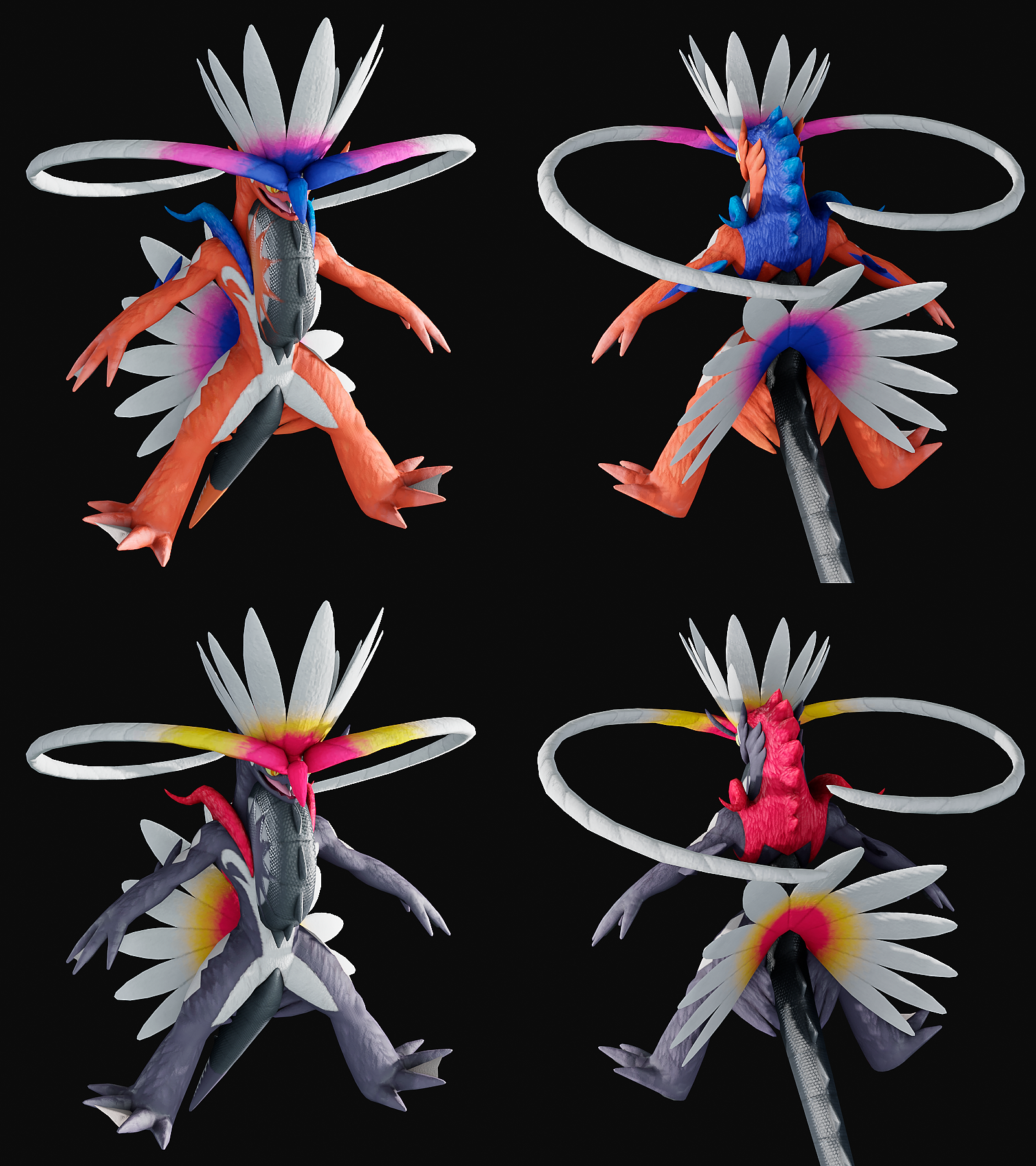 Koraidon 3D Model (FBX) - Pokemon Scarlet Violet by WingedZard64 on  DeviantArt
