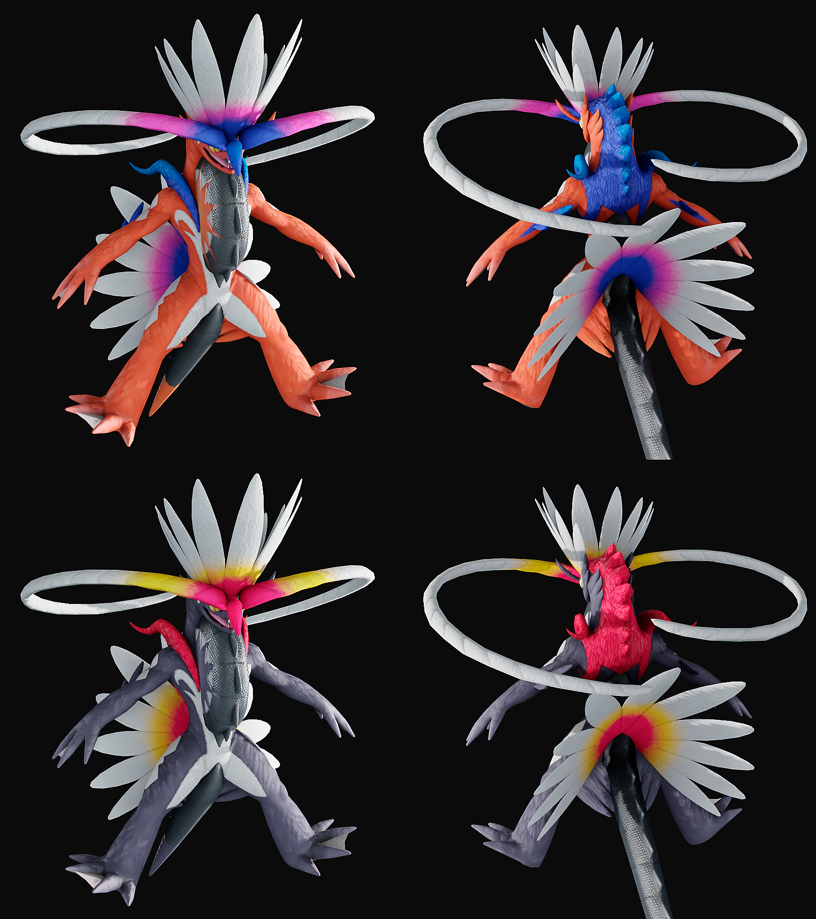 Miraidon 3D Model (FBX) - Pokemon Scarlet Violet by WingedZard64 on  DeviantArt