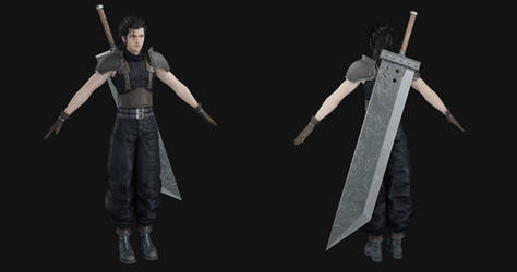 FF7 CCR - Zack Fair