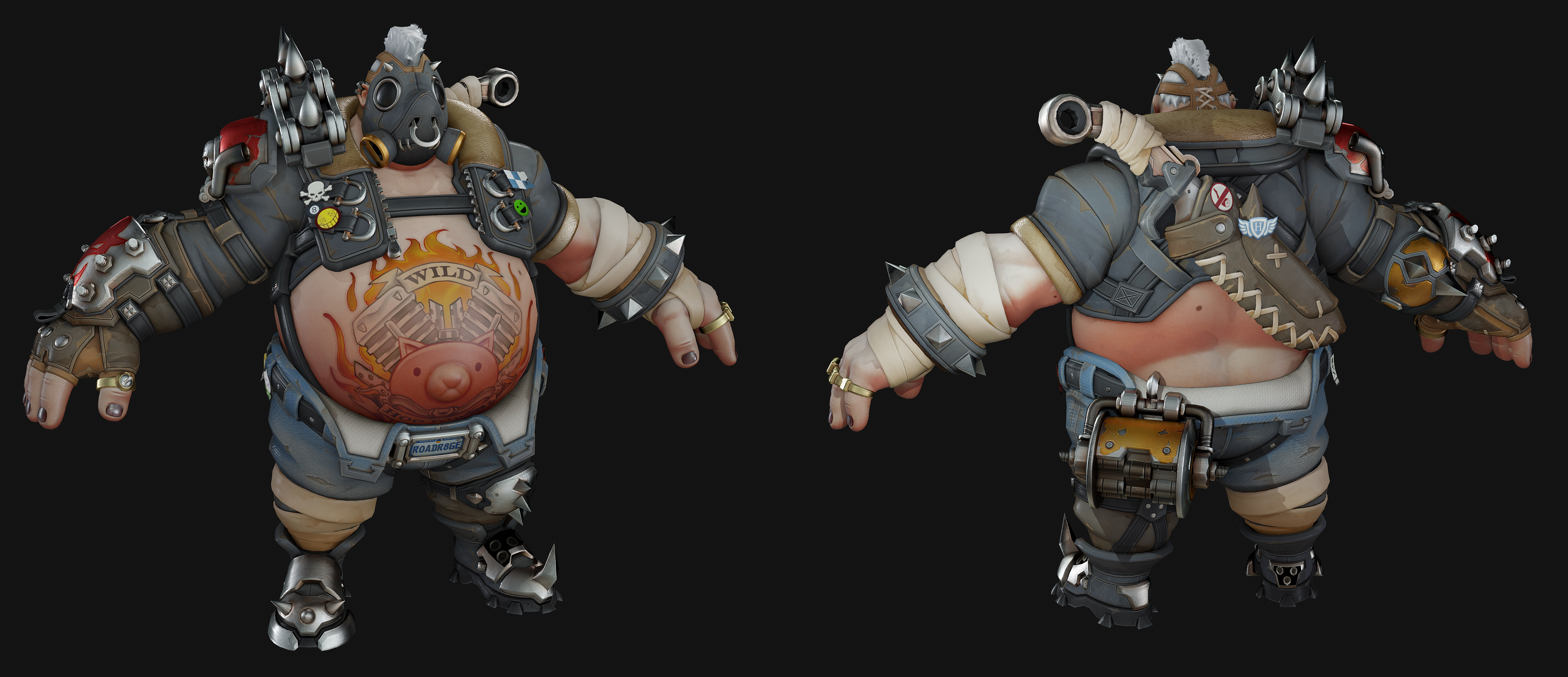Roadrog Overwatch 2 - Roadhog by WhiteMageSunny on DeviantArt