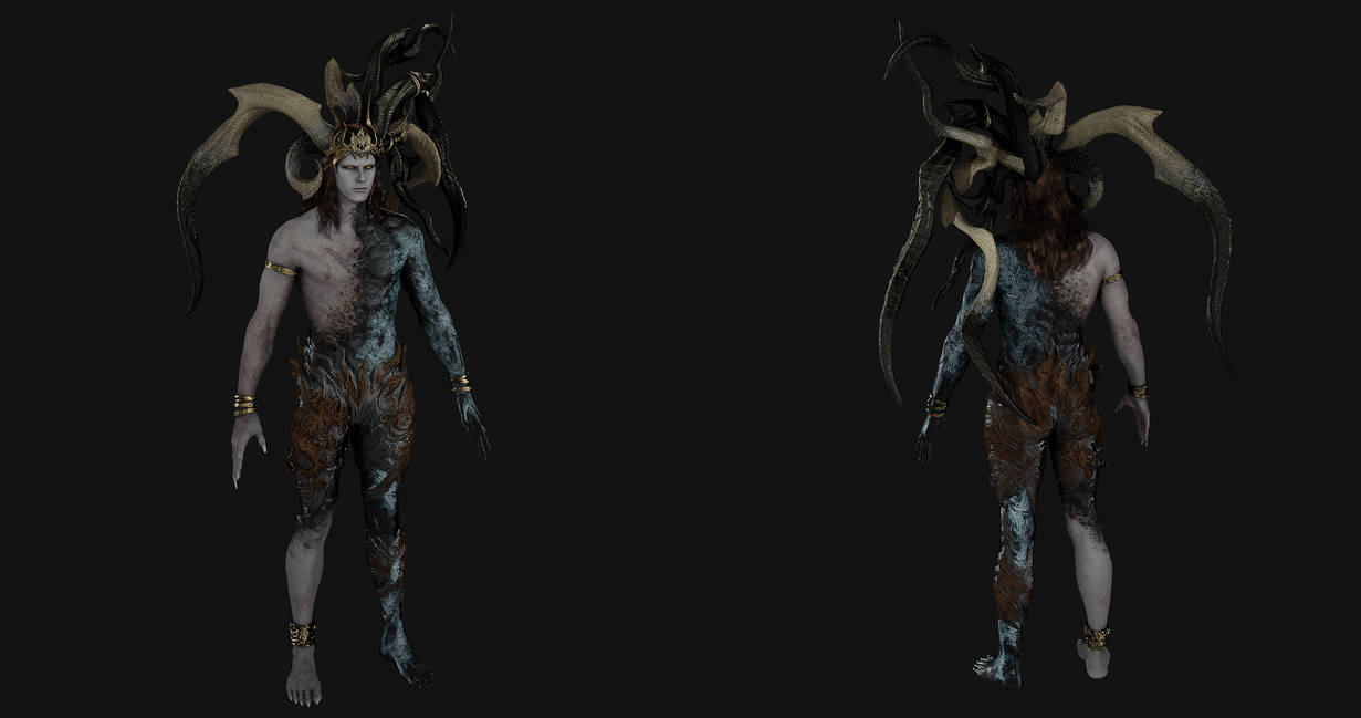 Final Fantasy XV - Ifrit (Cursed) by WhiteMageSunny on DeviantArt