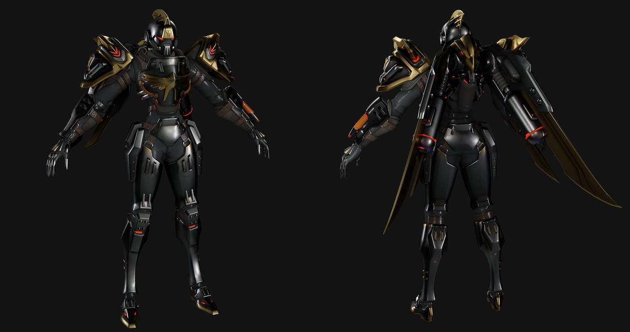 Overwatch 2 - Pharah (Sky Centurion) by WhiteMageSunny on DeviantArt