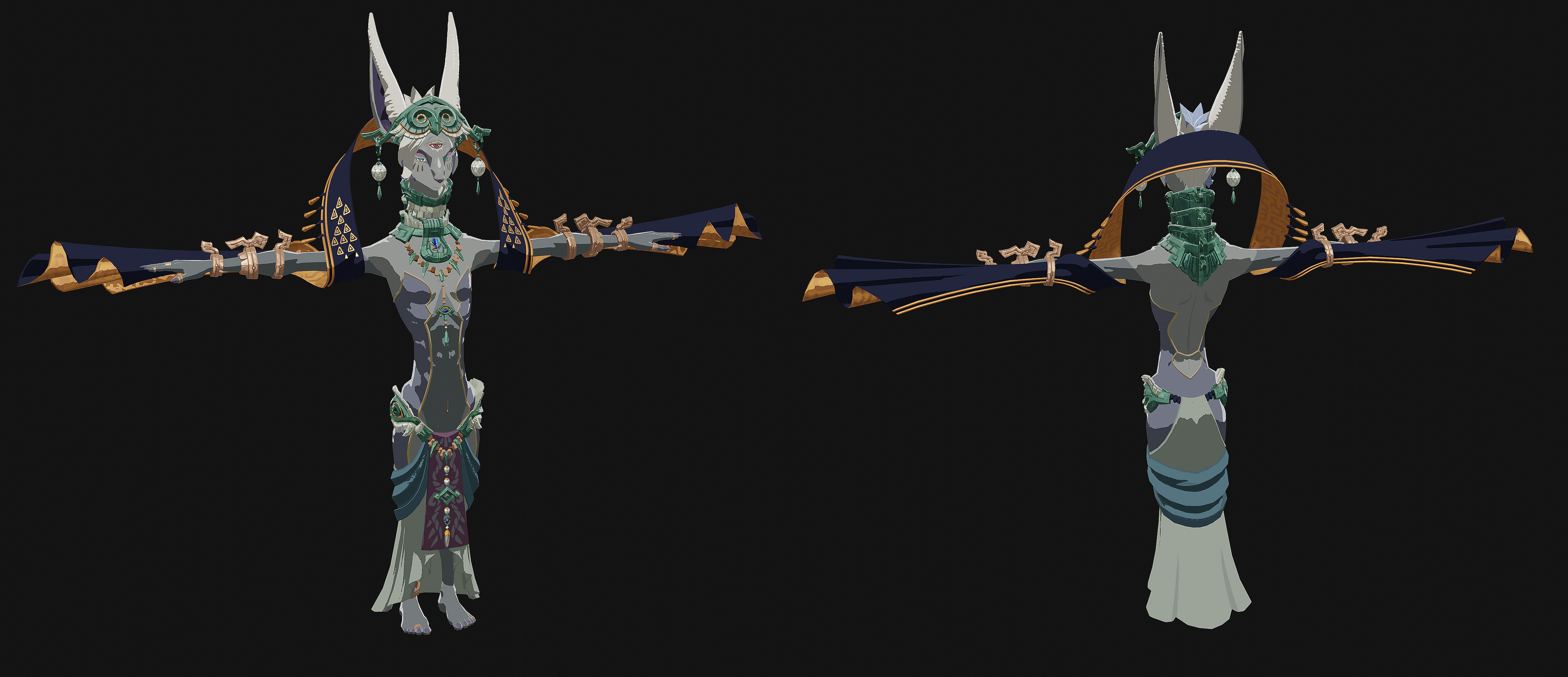 Legend of Zelda Tears of the Kingdom Mineru by WhiteMageSunny on