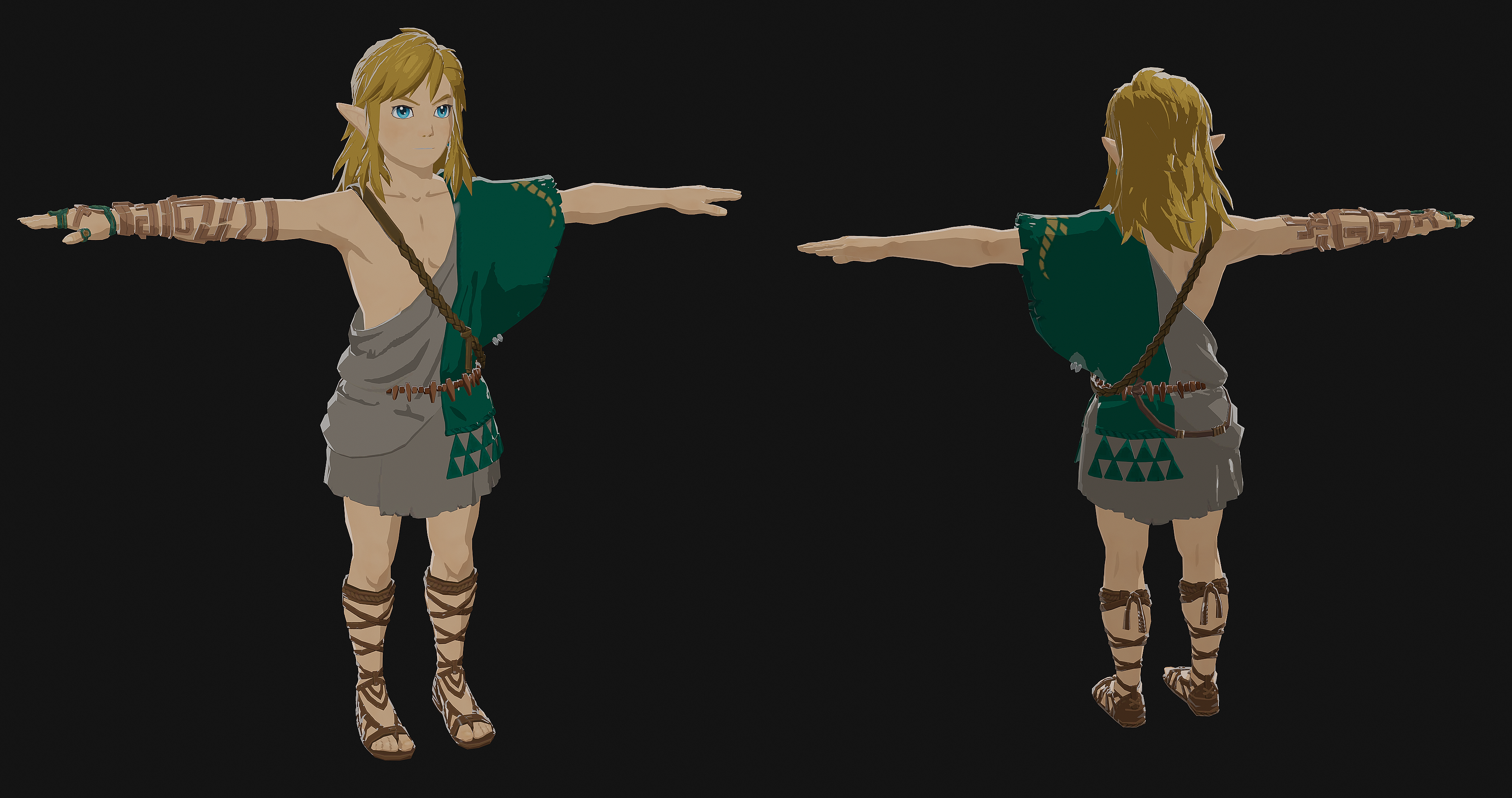 MMD Legend of Zelda - BOTW - Link DL by Pikapika-2000 on DeviantArt