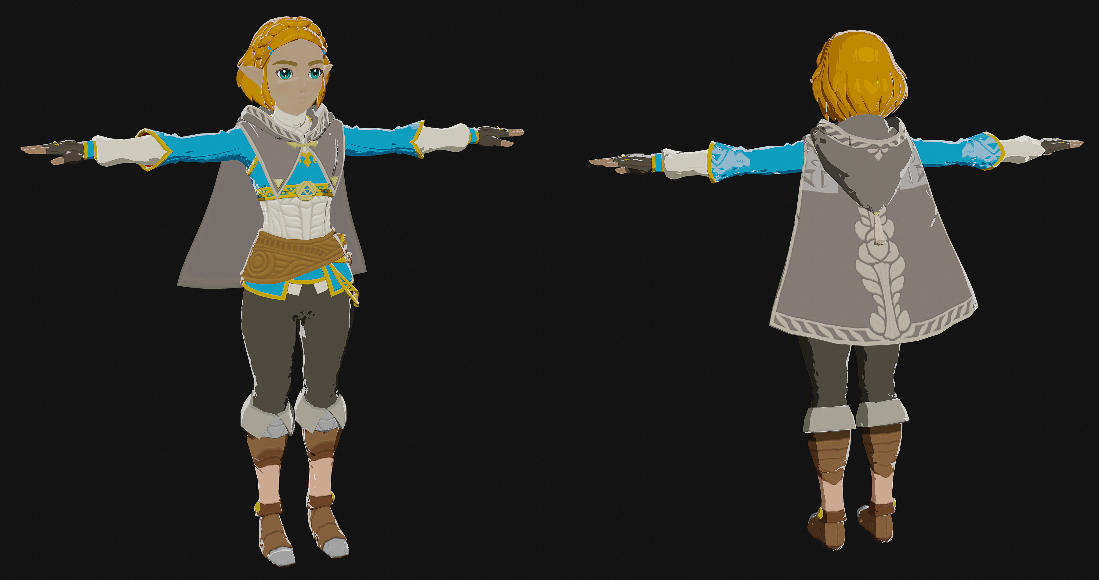 MMD Legend of Zelda - BOTW - Link DL by Pikapika-2000 on DeviantArt